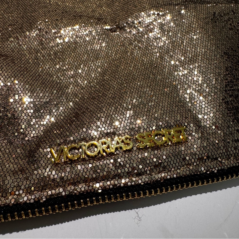 Victoria's Secret Gold Sequin Clutch